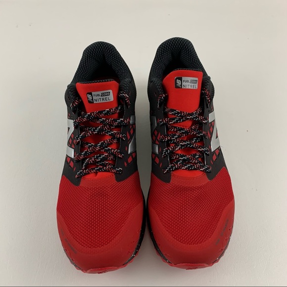 New Balance Red Speckled Sneakers - Picture 10 of 12